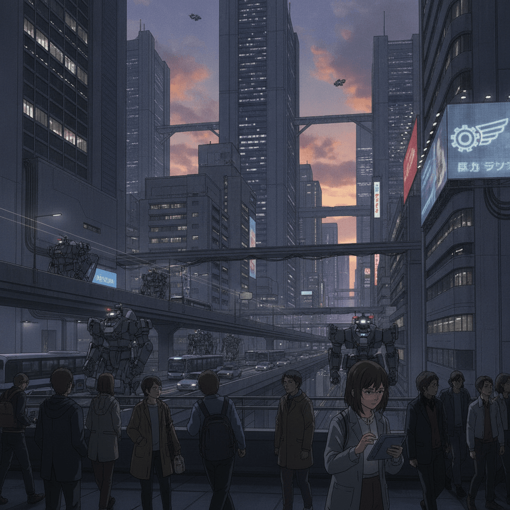 近未来SFアニメ 現実的な世界観 おすすめ傑作選 - パトレイバーに学ぶ社会と日常のリアリティ