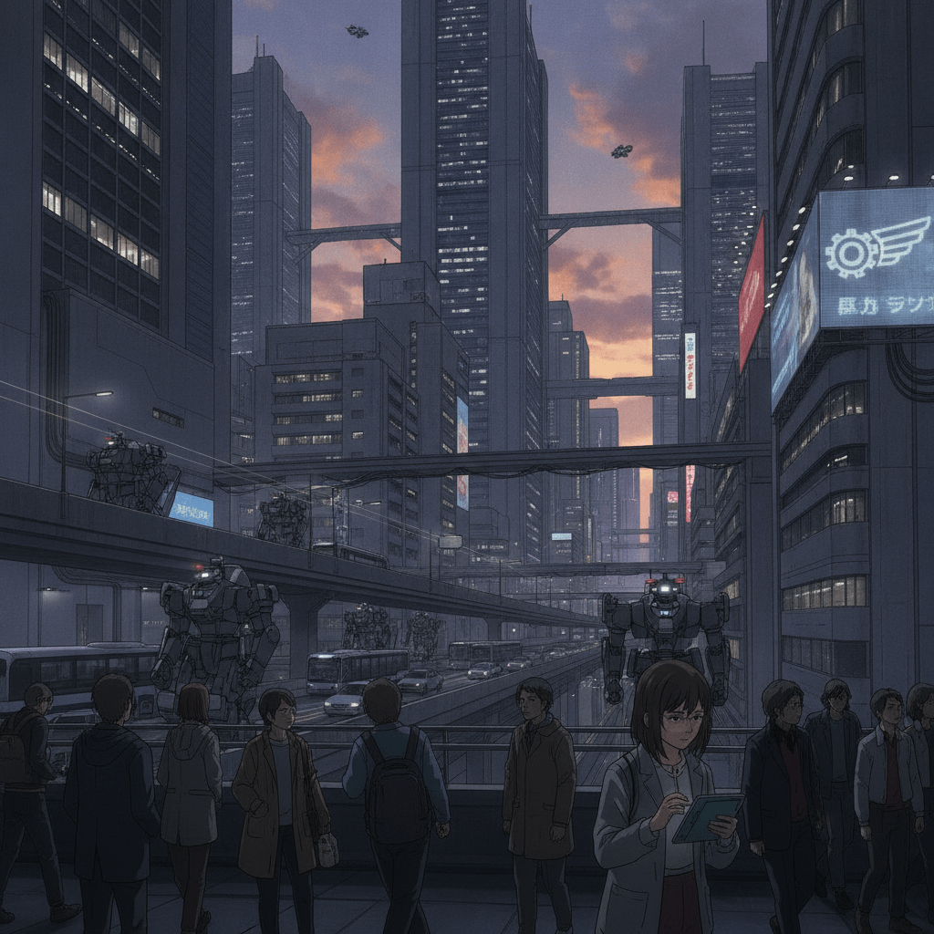近未来SFアニメ 現実的な世界観 おすすめ傑作選 - パトレイバーに学ぶ社会と日常のリアリティ