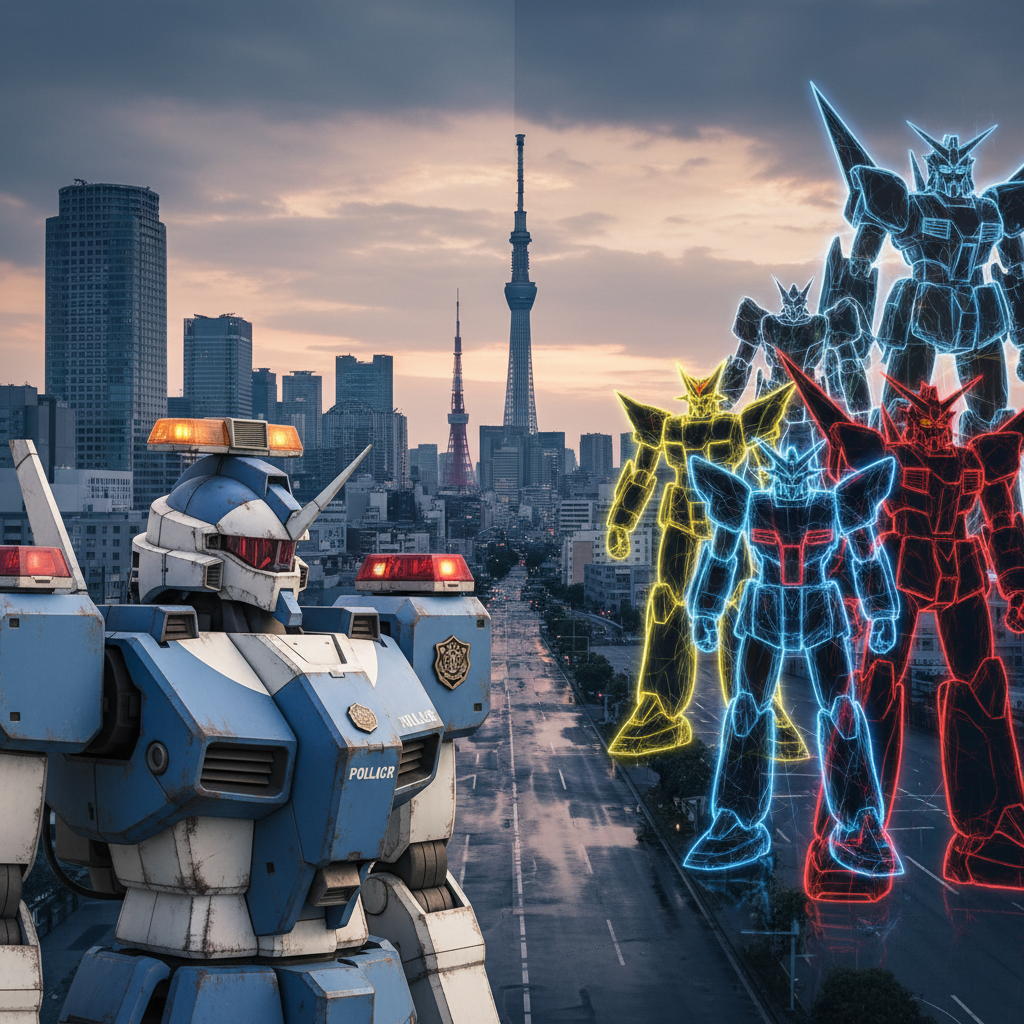 パトレイバーの「リアルロボット」コンセプト:他の日本製ロボットアニメと何が違うのか?深掘り解説